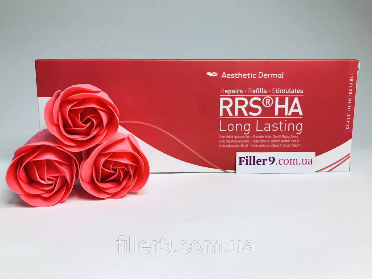 Aesthetic Dermal RRS HA Long Lasting (Естетик Дермал РРС Лонг Ластінг) Ефект філера та біоревіталізанта 3 мл