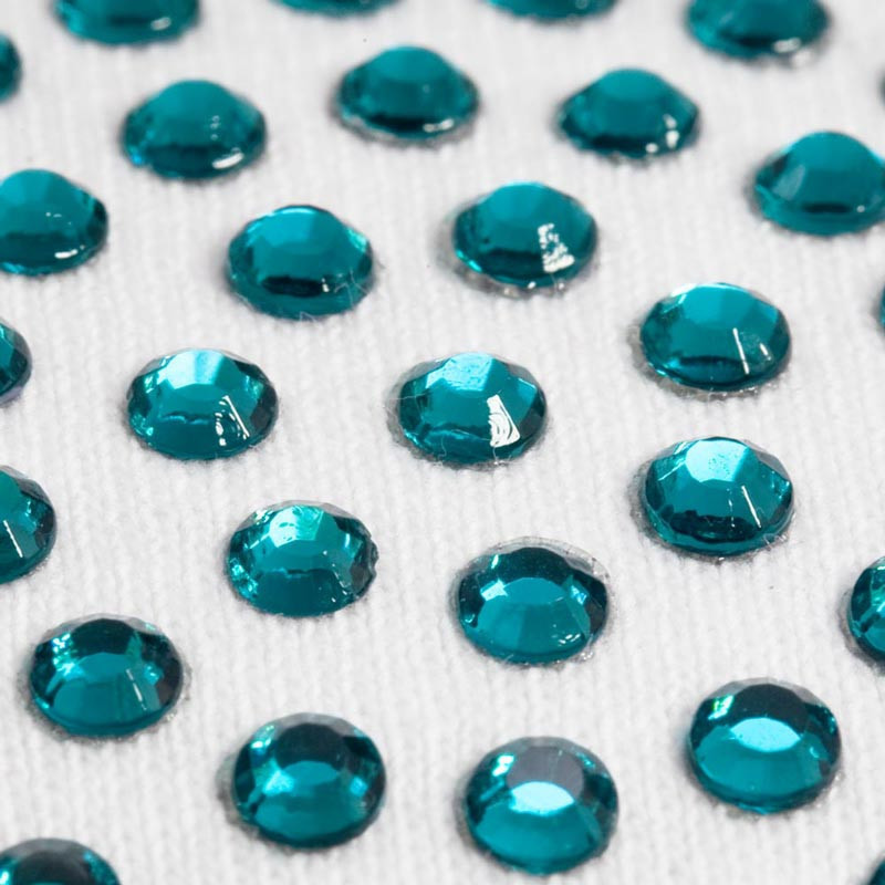 БІРЮЗА | BLUE ZIRCON Стрази DМС | ДМС (Розмір 10ss) (144 шт. в упаковці)