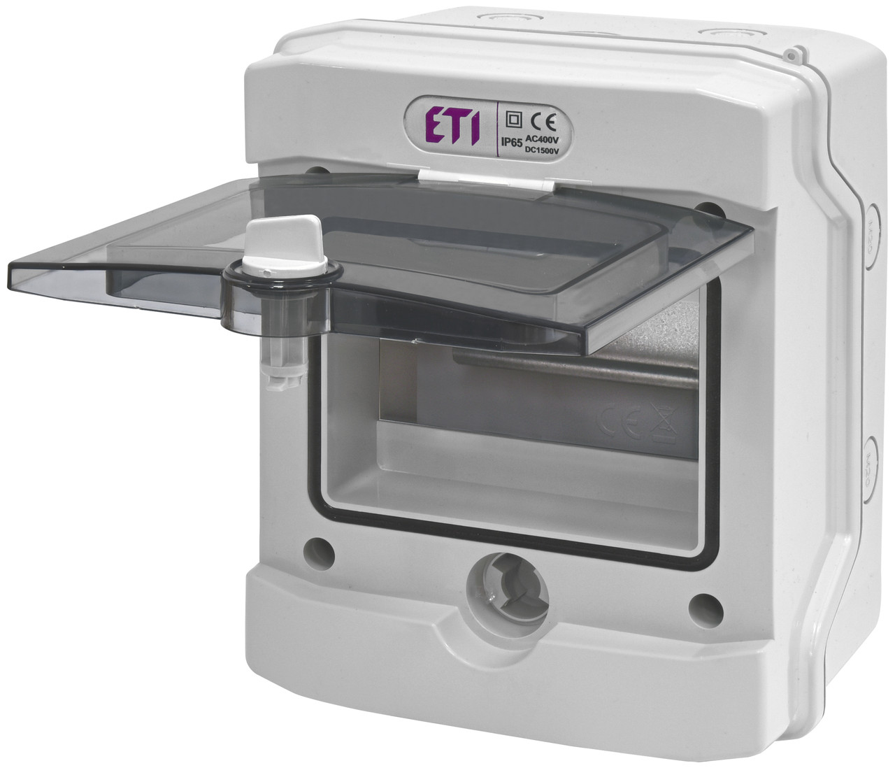 Пластиковий щит ECH 8G (8мод.нар.ісп.IP65), фото 1