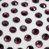 ФІОЛЕТ | AMETHYST Стрази DМС | ДМС (Розмір 10ss) (144 шт. в упаковці)