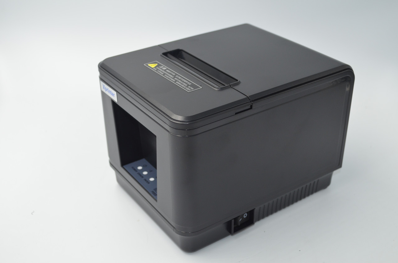 POS-принтер Xprinter XP-A160H 80мм з автообрізанням чеку чорний LAN (XP-A160H-L), фото 1
