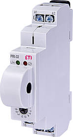 Реле контроля тока ETI PRI-42 230V AC 2*16A AC1 2471830 (2 рівні, 3 діапазона: 0,4-1,6А; 1,25-5А; 4-16А)