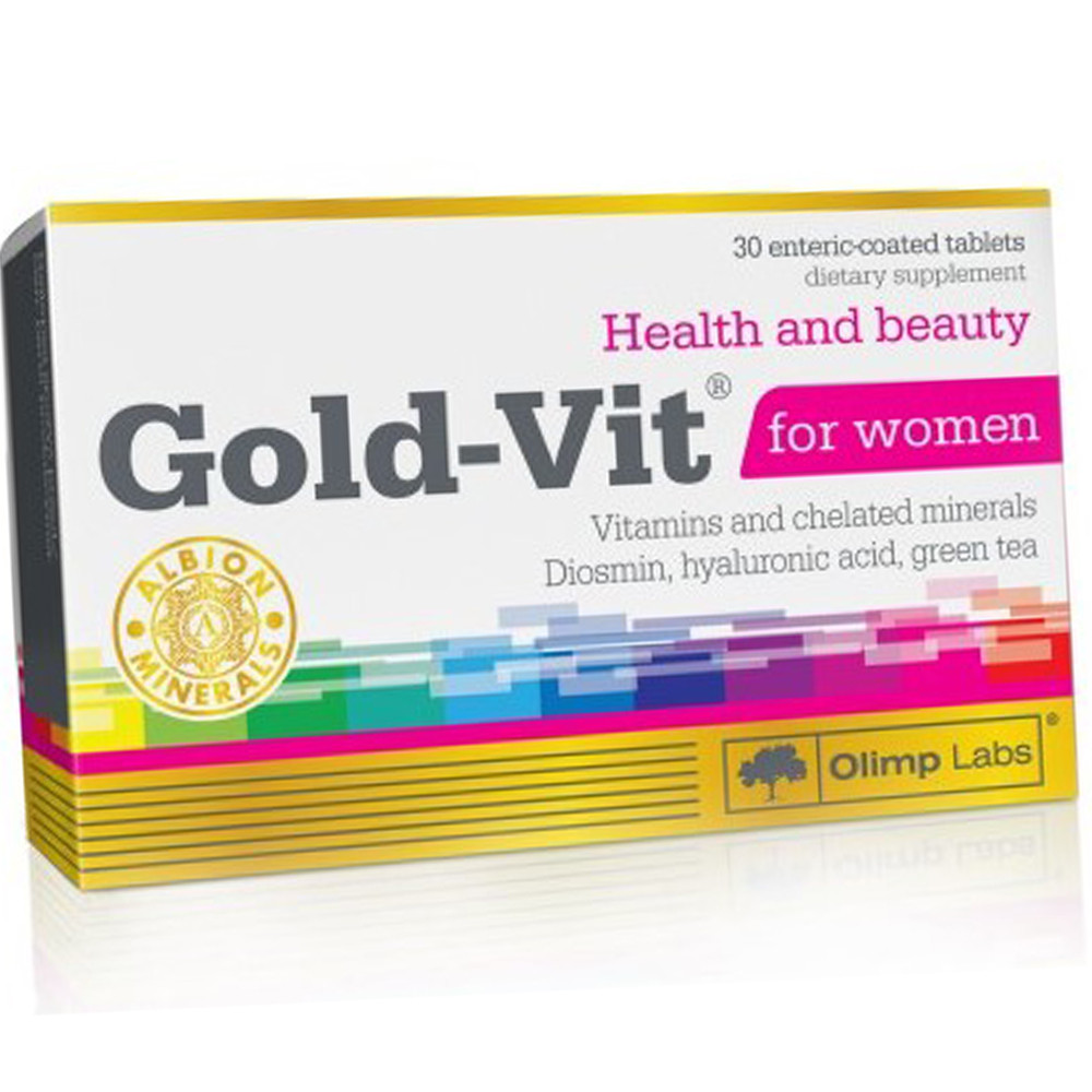 Вітаміни і мінерали для жінок OLIMP Gold-Vit For Women 30 tab