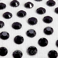 ЧОРНИЙ | JET BLACK Стрази DМС | ДМС (Розмір 10ss) (144 шт. в упаковці)