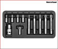 Набор бит Spline звёздочка 12 лучевая Yato YT-0415