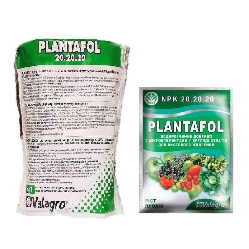 Добриво Plantafol (Плантафол) 20+20+20, 1кг, Valagro
