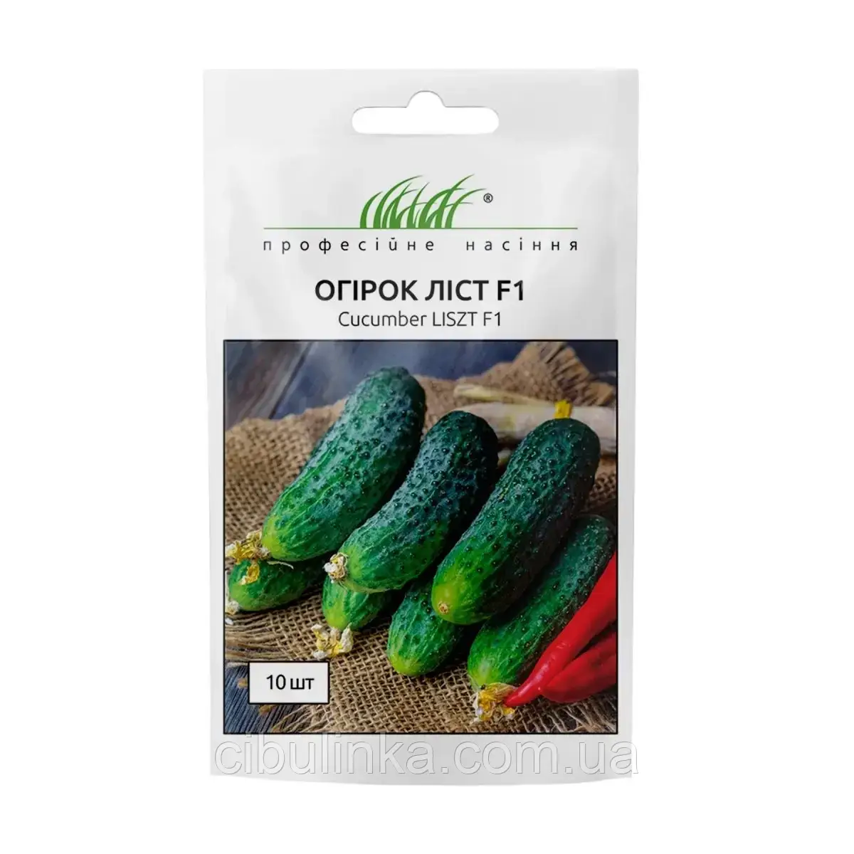 Огірок Ліст F1 Rijk Zwaan/Нідерланди 10 шт, фото 1