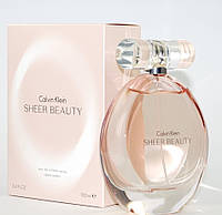 Оригинал Calvin Klein Sheer Beauty 100 мл ( Кельвин Кляйн шер бьюти ) туалетная вода