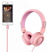 Кабель перехідник Аудіо AUX Alitek Lightning — 3.5 мм TRS Pink neylon, 1 м, фото 4