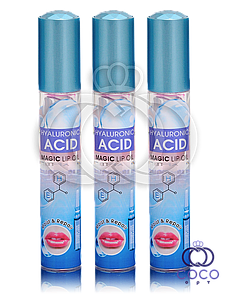 Блиск для збільшення об'єму губ Hyaluronic Acid Magic Lip Oil з гіалуроновою кислотою 3 мл