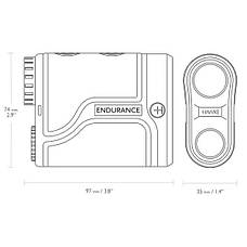 Лазерний далекомір Hawke LRF Endurance 1500 OLED (41212), фото 3