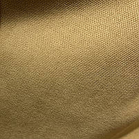 Шторна тканина мікровелюр на метраж, колір темно-бежевий, висота 3м (Petek-199), фото 4