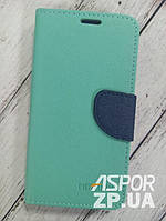 Чохол-книжка універсальний Mercury 5.5"- бірюзовий