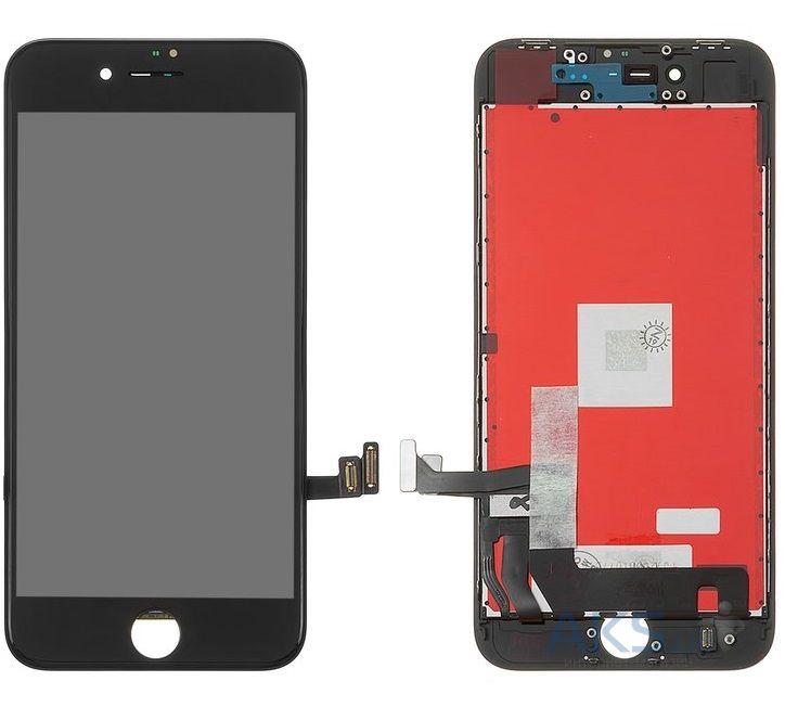 Дисплей Apple iPhone 8 | iPhone SE 2020 з сенсорним склом (Переклейка) (Чорний) Оригинал, фото 1