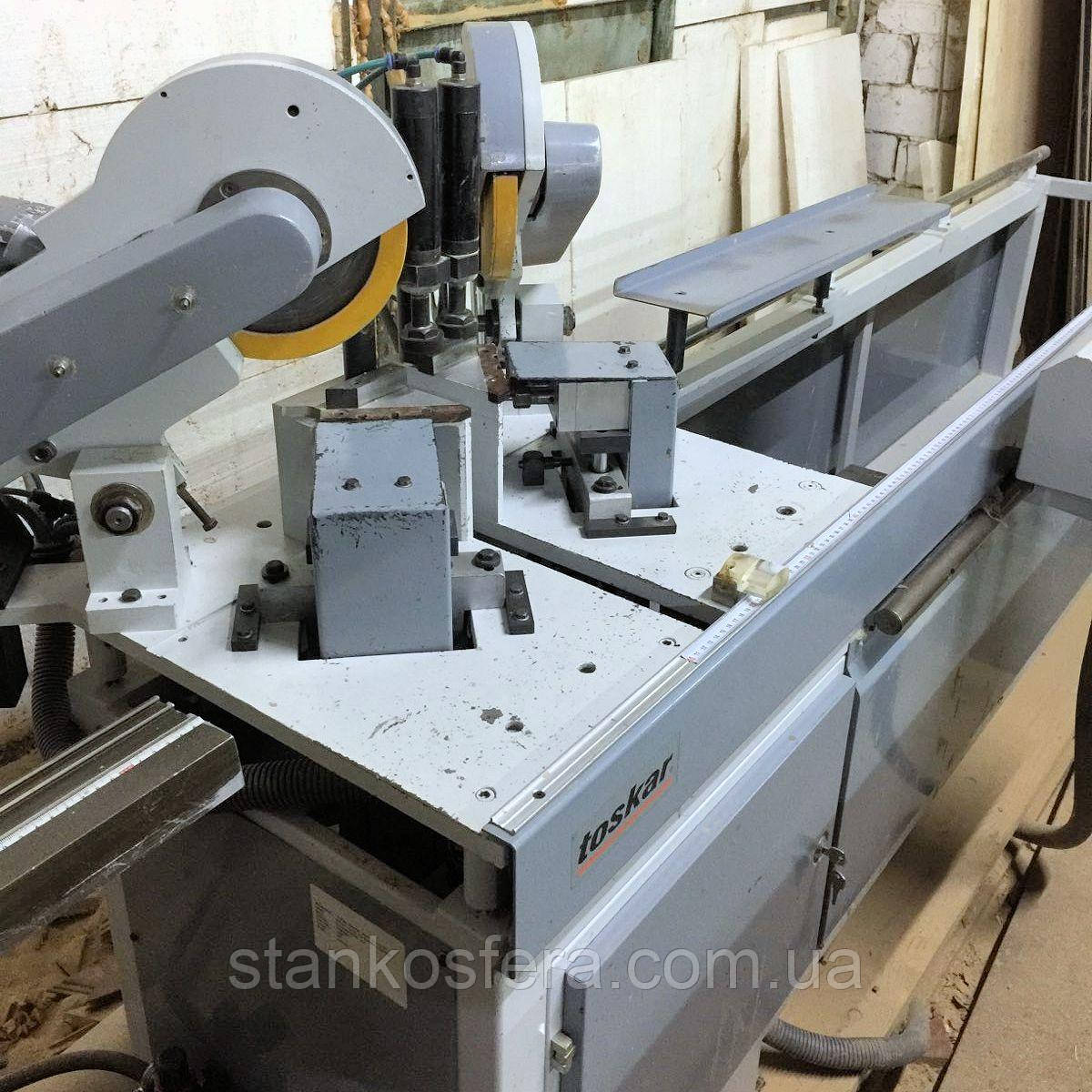Двоголовий верстат Woodmaster 200 бв для різання МДФ профілю і фрезерування пазів під шпонки