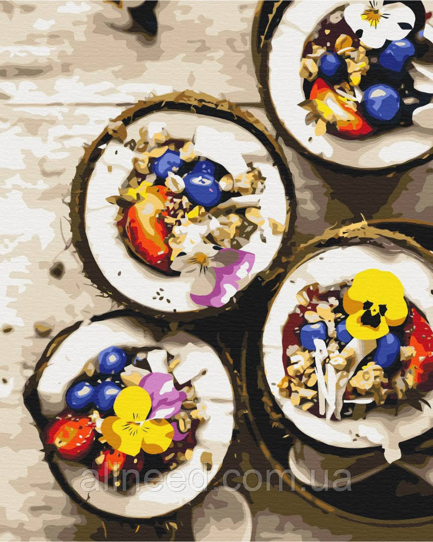 Картина за номерами Кокосовий сніданок
