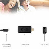 Ігрова приставка стікер Gen Game Mini Super HD 660 вбудованих ретро ігор дитяча консоль Денді 8 біт, фото 5