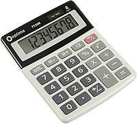 Калькулятор "Optima" №O75508 (8-розряд.) 134х107х34мм(1)(40)