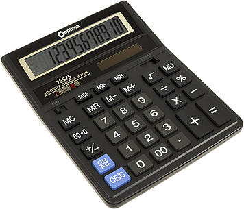 Калькулятор "Optima" №O75575 (12-розряд.) 203х158х30,5мм(1)(10)(40)