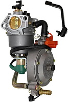 Карбюратор генератора 5,5 квт з газовим редуктором 188F / 190F