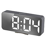 Годинник настільний Bresser MyTime Echo FXL Grey (8010072QT5WHI)