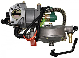 Карбюратор генератора Honda GX 270 з газовим редуктором 177F дифузор 21мм