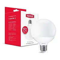 Светодиодная LED лампа MAXUS G95 12W яркий свет 220V E27 (1-LED-792)
