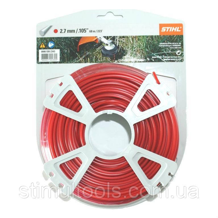 Косильна струна Stihl кругла, малошумна Ø 2,7 мм x 65 м, фото 1