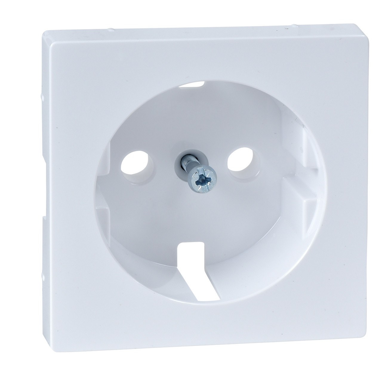 Центральна плата для розетки SCHUKO Merten System M, біла, 2P+E, антибактеріальна