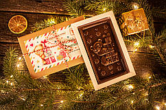 Шоколадна новорічна телеграма для дітей