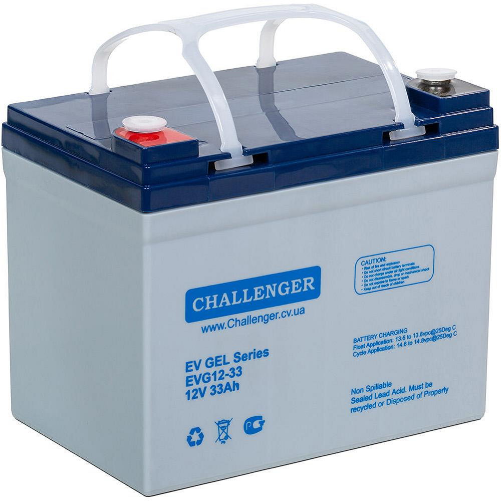 Акумулятор Challenger EVG12-33, фото 1
