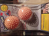 Кульки для прання та прасування речей, білизни, одягу, пуховиків 2 шт. турмалінові кульки за технологією США, фото 7