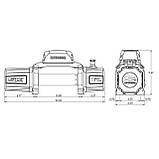 Синтетична канатна лебідка Superwinch SX12SR 12 В, фото 8