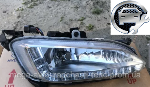 Фара LED (ВТФ) протитуманна ліва / права (НЕ США!!!) Hyundai Santa Fe III 2012-2018