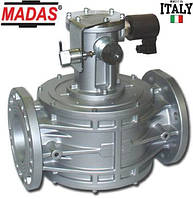 Електромагнітний клапан для газу DN100, НЗ, Р=500 mbar, M16/RM NC. Офіційно закритий. Фланцовий. Ручне зведення