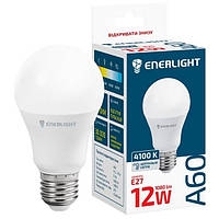 Светодиодная лампа ENERLIGHT A60 12W 4100K E27