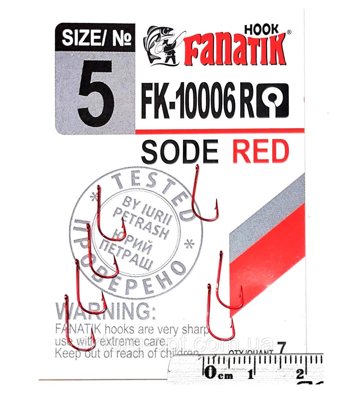 Гачок Fanatik Sode Red FK-10006R № 5