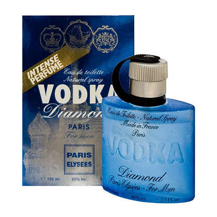 Туалетна вода VODKA DIAMOND PARIS ELYSEES 100ml, фото 1