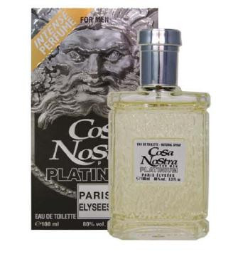 Туалетна вода COSA NOSTRA PLATINUM PARIS ELYSEES 100ml
