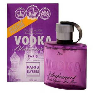 Туалетна вода VODKA BLACKCURRANT PARIS ELYSEES 100ml