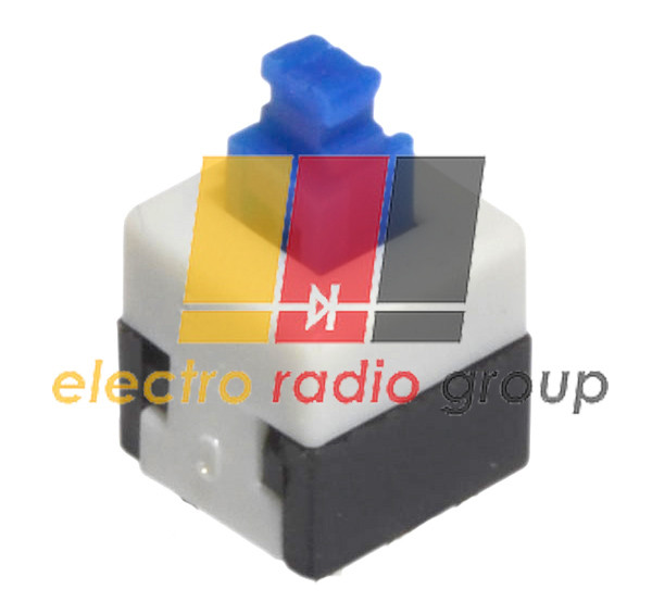Микрокнопка 303 6 pin 7х7мм, з фіксацією