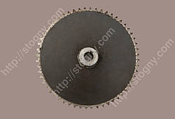 Зірочка Z=56 т=19.05 ф=30 (накатана-каленая)