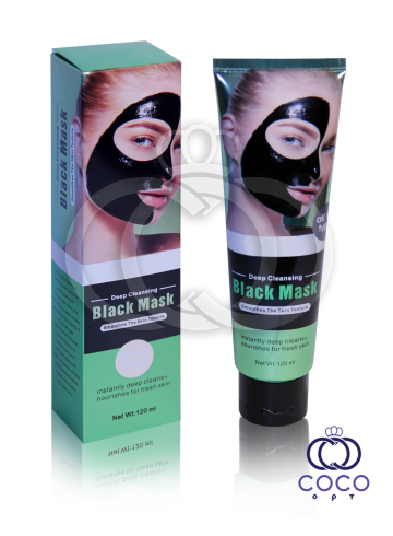 Очисна маска-плівка Deep Cleansing Black Mask з активованим вугіллям 120 мл, фото 1