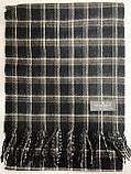 Чоловічий класичний кашеміровий шарф із бахромою в малюнок, фото 5