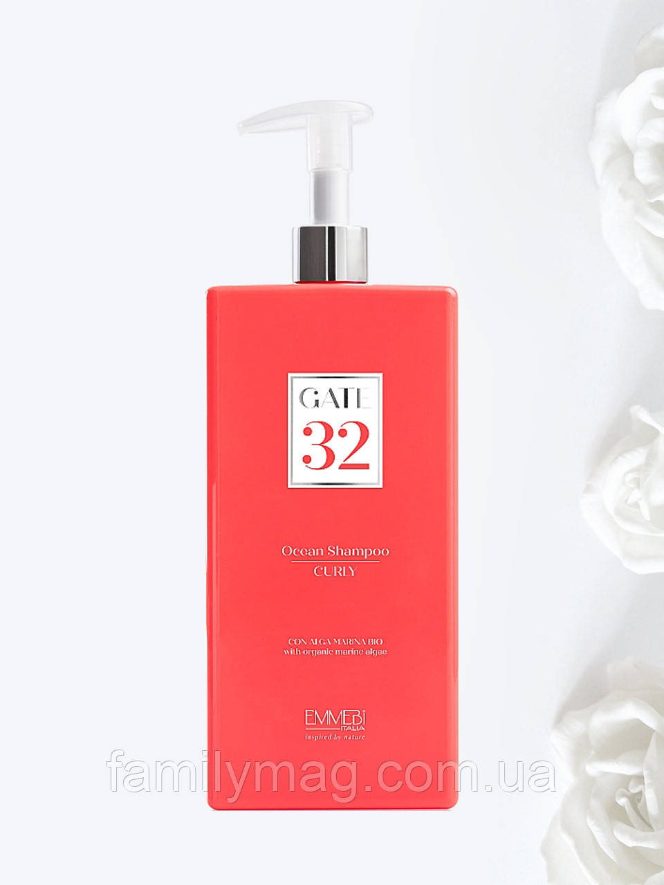 Шампунь для кучерявого волосся Gate 32 Wash Ocean Shampoo Curly Emmebi Italia 250 мл