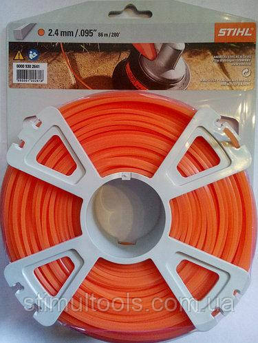 Косильна струна Stihl квадратна, Ø 2.4 мм x 83 м, фото 1