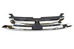 Решітка радіатора Mitsubishi Outlander 3 (2015-2018) 2-й рестайлінг EPROFARO