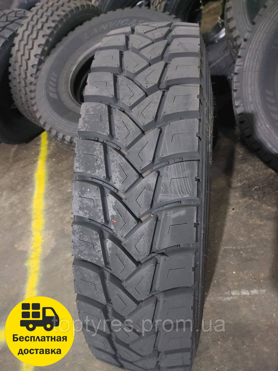 Вантажні шини 13R22.5 Lanvigator D802, фото 1
