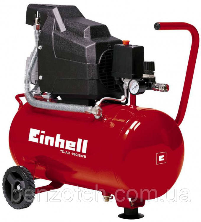 Компресор Einhell TC-AC 190/24/8 (поршневий, масляний 24 літри)