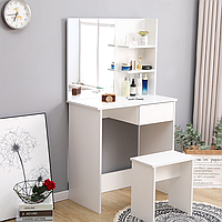 Туалетний столик + табурет ADT 005 White